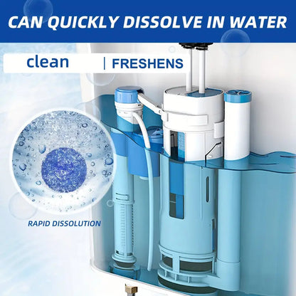 Toilet Cleaning Tablet-Toilet Deodorizer Bathroom Cleaner Tablet